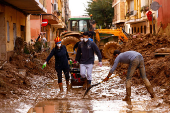 Aftermath of floods in Spain