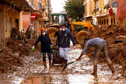 Aftermath of floods in Spain