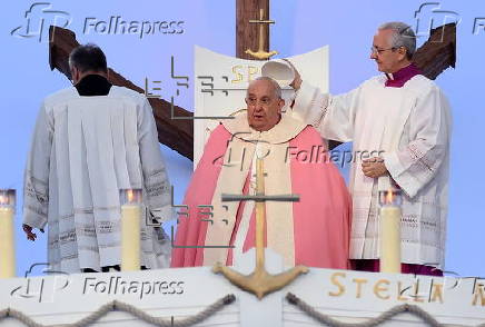 Pope Francis visits Corsica