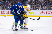 NHL: Stanley Cup Playoffs-Nashville Predators at Vancouver Canucks