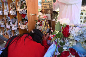 Believers gather to celebrate the Day of the Skulls or 