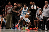 NBA: Charlotte Hornets at Brooklyn Nets