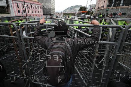 Marcha contra el Gobierno del presidente de Ecuador