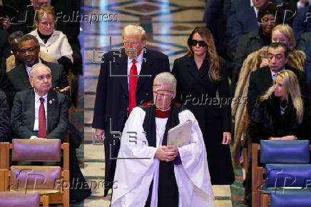 US President Trump attends National Prayer Service