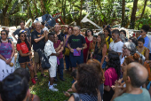 Protesto no Teatro Vento Forte