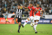 Patida entre Botafogo (RJ) x Atltico (GO)