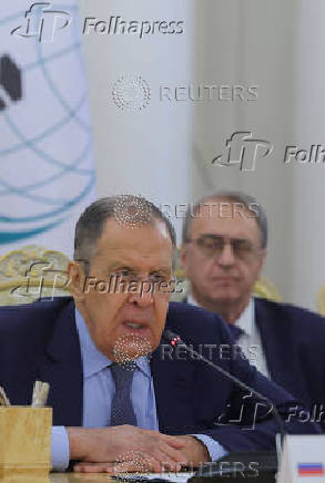 Folhapress - Fotos - Russian Foreign Minister Lavrov Hosts Meeting ...