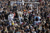 Pope Francis leads Wednesday's general audience in Saint Peter's Square