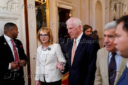 U.S. President Biden and VP Harris deliver remarks on gun violence, at the White House