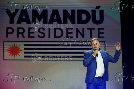 Presidential election run-off between centre-left candidate Orsi and ruling conservative coalition candidate Delgado, in Uruguay