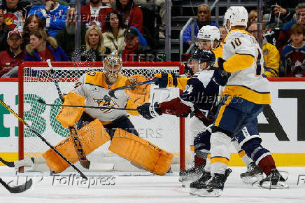 NHL: Nashville Predators at Colorado Avalanche