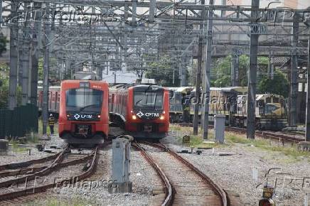 Descarrilamento de trem da MRS na estao Brs da CPTM