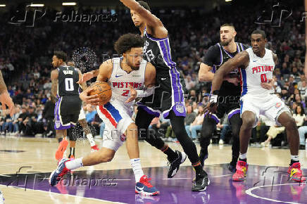 NBA: Detroit Pistons at Sacramento Kings