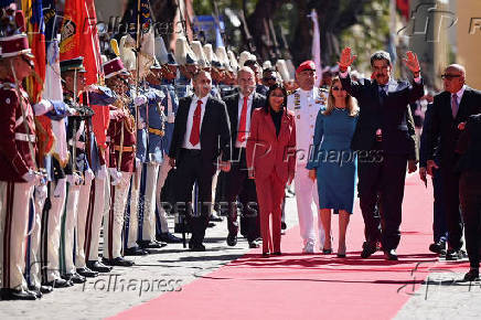 Nicolas Maduro is sworn in for his third term as Venezuela's President, in Caracas