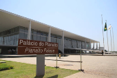 Vista externa do Palcio do Planalto, em Braslia