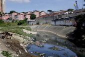 Margens do crrego Oratrio, na divisa com Santo Andr, passou por obras