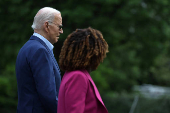 U.S. President Biden leaves for travel to Pennsylvania from the White House in Washington, U.S.