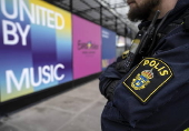 Security checks in Malmo ahead of Eurovision Song Contest