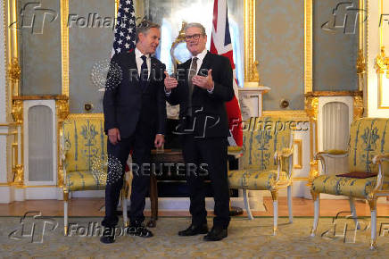 US Secretary Of State Meets The UK Prime Minister