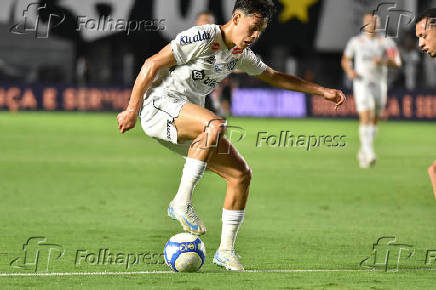 Partida entre Santos X Operrio PR  pelo Campeonato Brasileiro Srie B