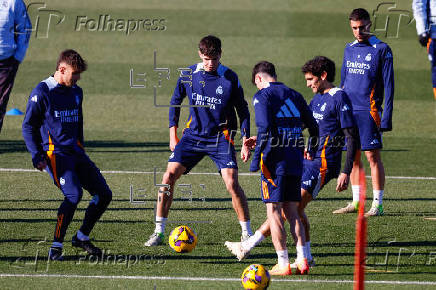 Entrenamiento del Real Madrid