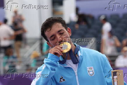 Argentino Jos Torres Gil conquist o ouro na BMX