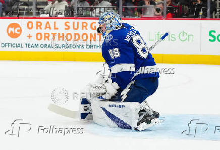 NHL: Preseason-Tampa Bay Lightning at Carolina Hurricanes