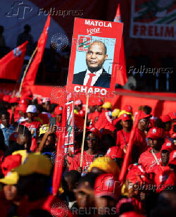 Mozambique opposition party Frelimo holds final rally ahead of election