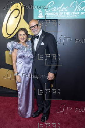 2024 Latin Grammy Academy Person of the Year red carpet