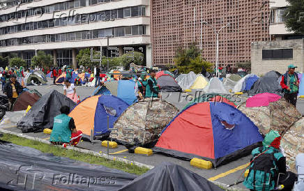 Al menos 4.000 indgenas llegan a Bogot para denunciar muerte de nios en sus territorios