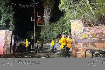 Estalla un incendio en las montaas de Hollywood, el sexto que arde en Los ngeles