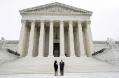 FILE PHOTO: Associate Supreme Court Justice Ketanji Brown Jackson participates in investiture ceremony at the U.S. Supreme Court in Washington