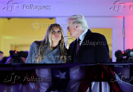 Fireworks display ahead of the inauguration of U.S. President-elect Donald Trump, in Sterling