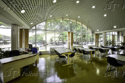 Vista da Biblioteca do ITA, em So Jos dos Campos (SP)