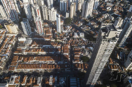 Vista area do Edificio Figueira Altos do Tatuap