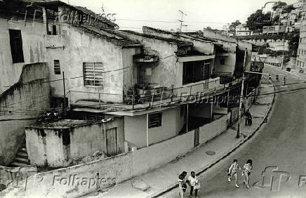 Vista do conjunto habitacional Vila Operria da Gamboa