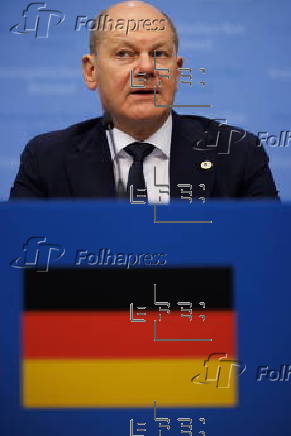 German Chancellor Scholz's press conference at Special EU Summit in Brussels