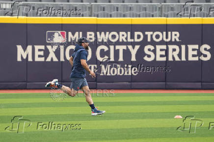 MLB: Mexico City Series-Workouts