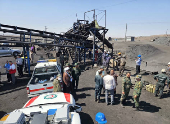 Gas explosion in a coal mine in South Khorasan Province