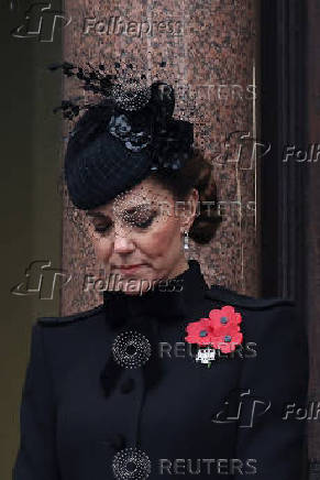 Remembrance Sunday ceremony in London