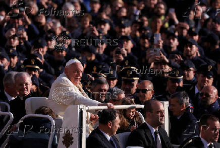 Pope Francis holds weekly audience