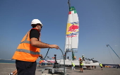 First time Italy Team SailGP at Emirates Dubai Sail Grand Prix