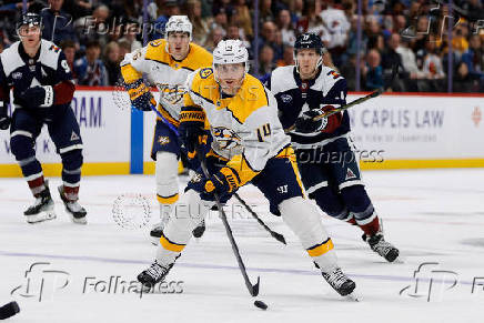 NHL: Nashville Predators at Colorado Avalanche