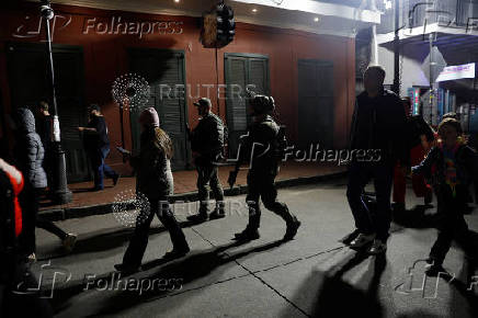 Driver crashes into crowd celebrating New Year's Day in New Orleans