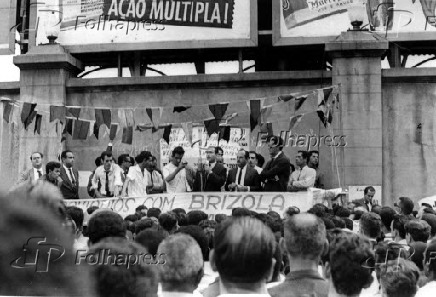 O deputado federal Leonel Brizola em