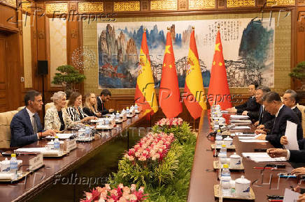 Spanish Prime Minister Pedro Sanchez visit to China