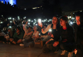 One Direction fans gather to pay tribute to Liam Payne, in Mexico City