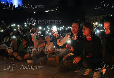 One Direction fans gather to pay tribute to Liam Payne, in Mexico City