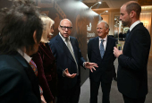 Britain's Prince William attends the ceremony for 12th annual Tusk Conservation Awards, in London