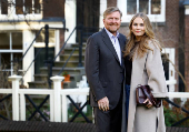 Dutch royals official photo session in Amsterdam